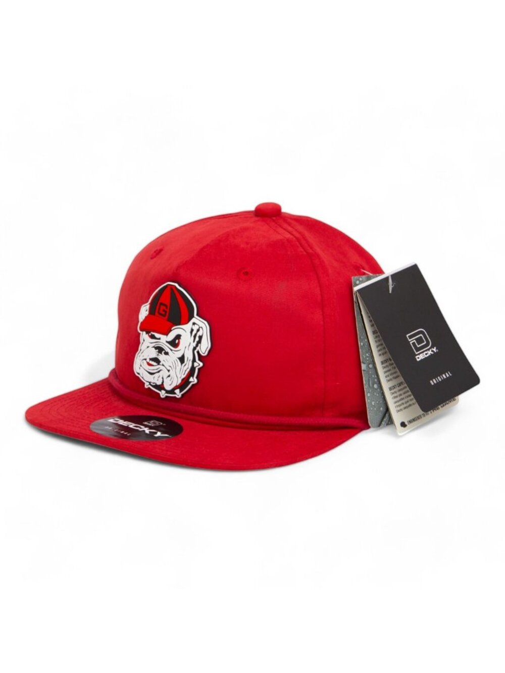 Georgia Bulldogs Retro UGA 3D Classic Rope Hat- Red